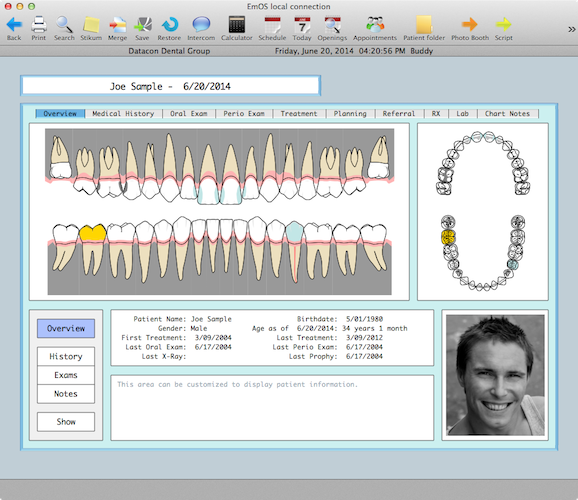 Tooth Charting System